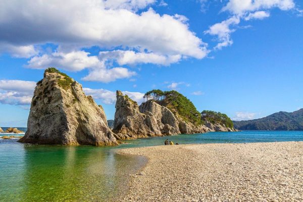 Walk Along Jodogahama Beach