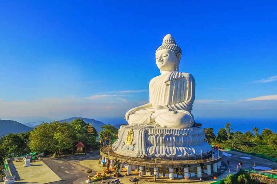 Big Buddha and Wat Chalong Phuket