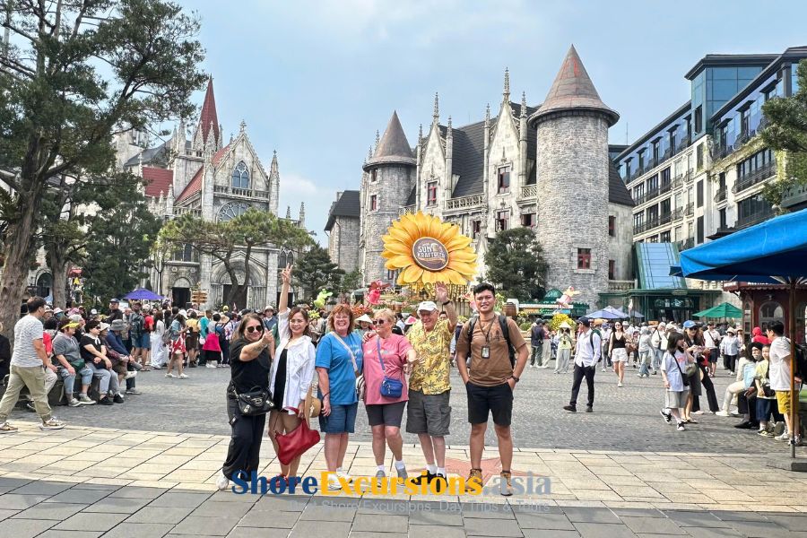 Da Nang Ba Na Hills from Chan May Port