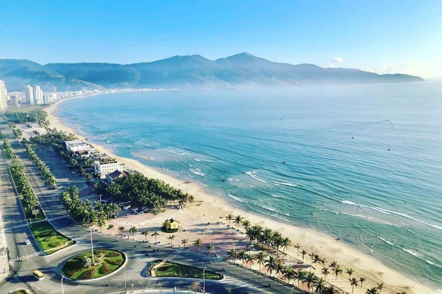 Da Nang from Chan May Port