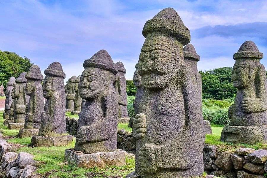 Dol Hareubang & Jeju cultural heritage