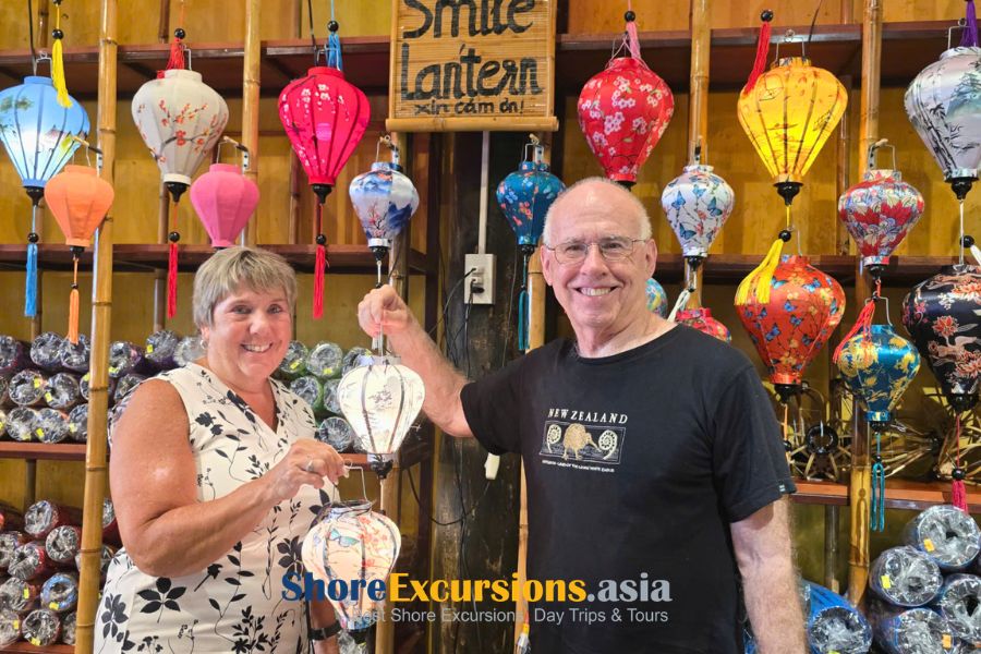Hoi An Ancient Town lantern streets for cruise passengers
