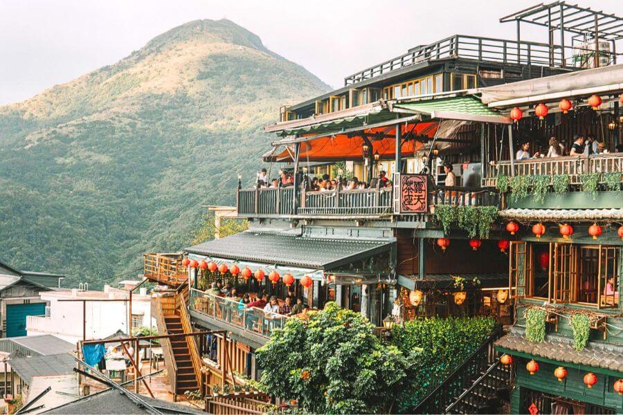 Jiufen hillside village on the Keelung Highlights Tour Jiufen hillside village on the Keelung Highlights Tour