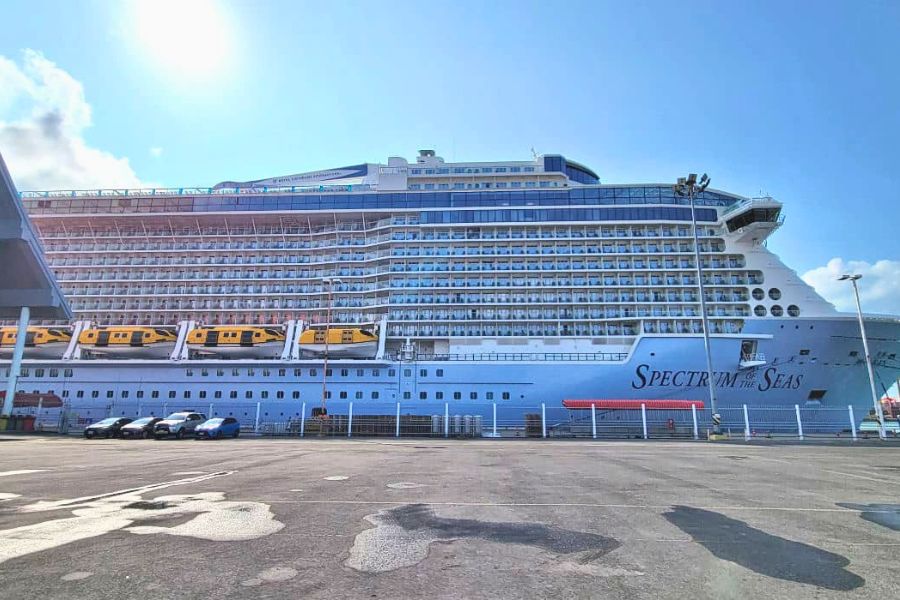 Laem Chabang Cruise Port terminal in Thailand