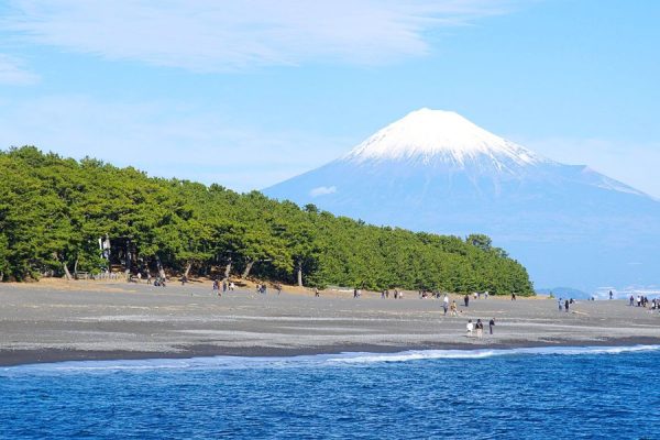 Miho no Matsubara coastline near Shimizu Port