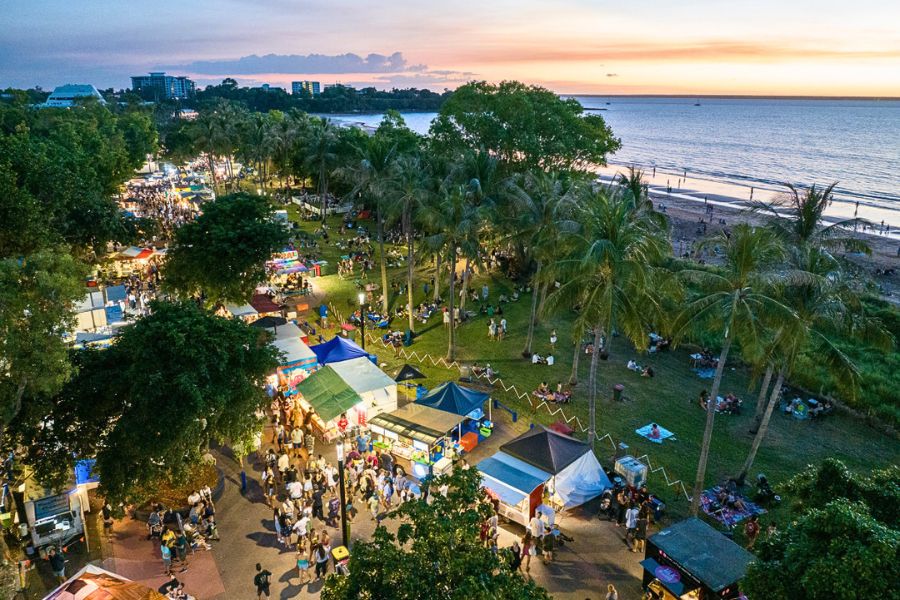 Mindil Beach Sunset Markets in Darwin Australia