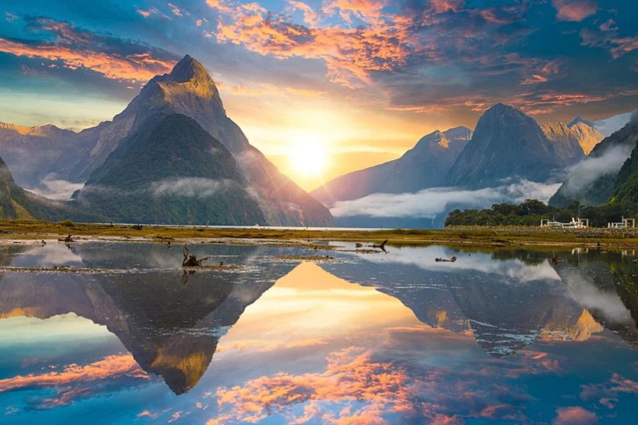 New Zealand South Island fjords