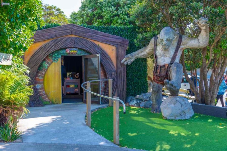 Wētā Workshop entrance in Wellington