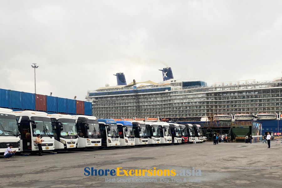 Chan May cruise port in Vietnam