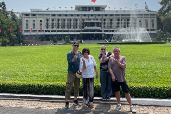Independent palace on Ho Chi Minh city shore excursions