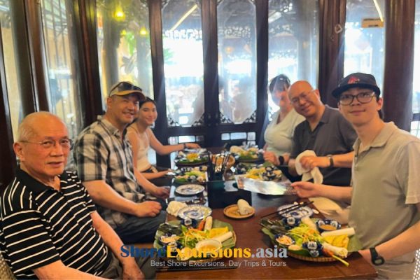 Pho cuon during Vietnam shore excursions