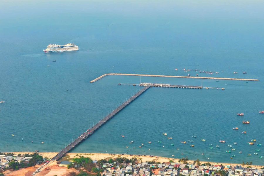 Phu Quoc cruise port in Vietnam