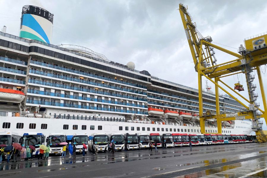 Tien Sa cruise port in Vietnam