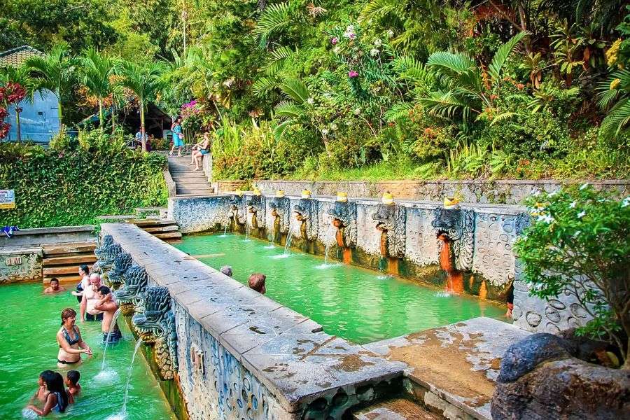 Banjar Hot Springs in North Bali