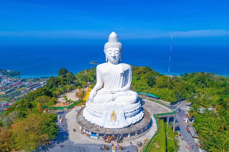 Big Buddha viewpoint in Phuket