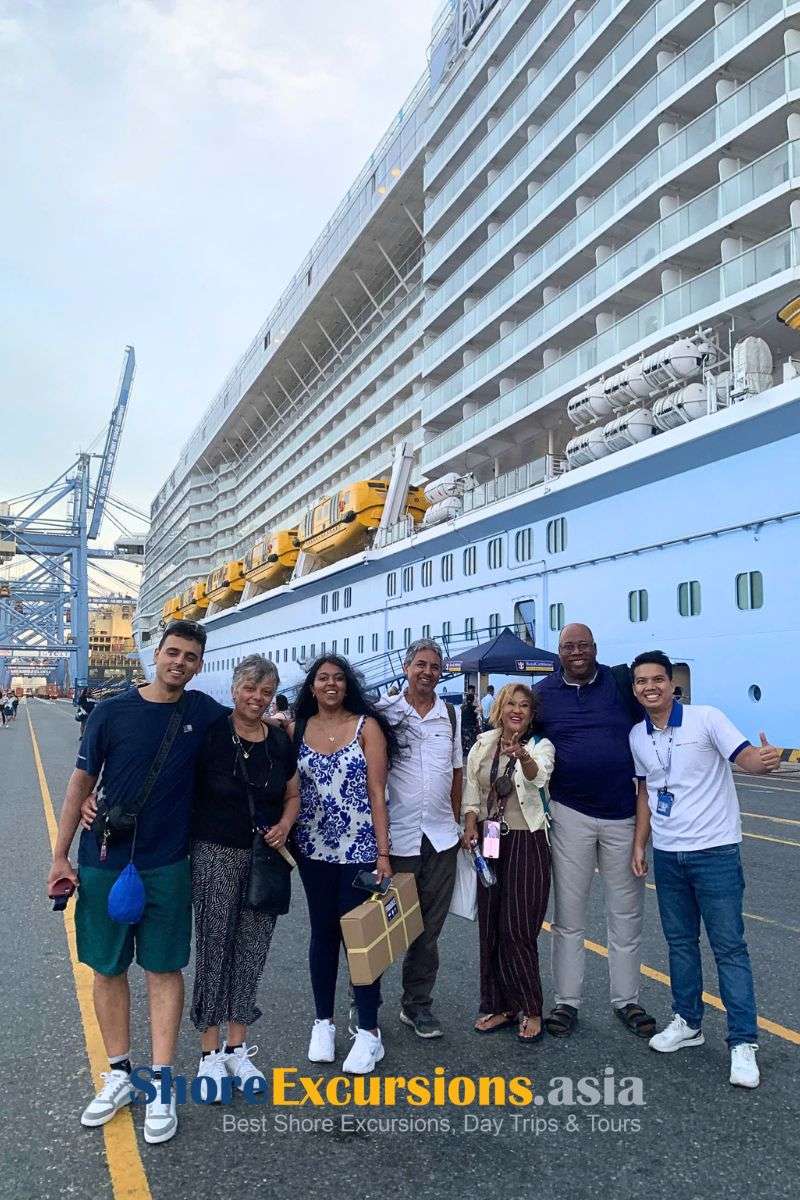 Cruise guests joining Phu My shore excursions
