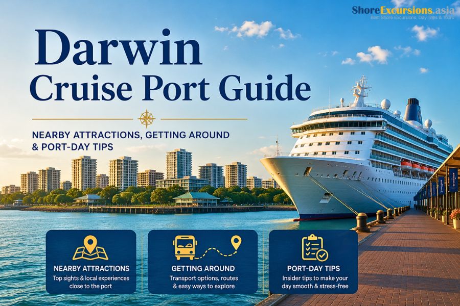 Darwin Cruise Port Guide -Nearby Attractions, Getting Around & Port-Day Tips