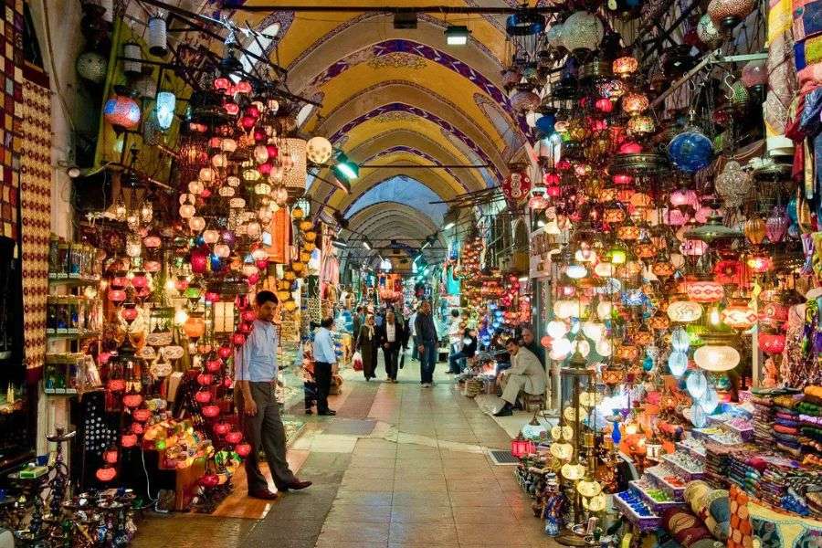 Grand Bazaar in Istanbul