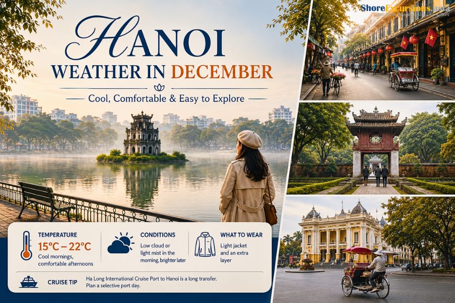 Hanoi weather in December