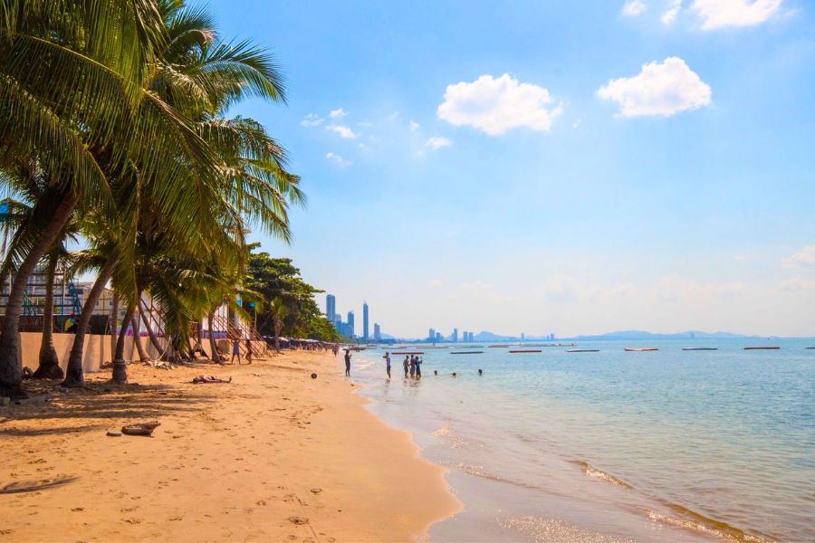 Jomtien Beach in Pattaya