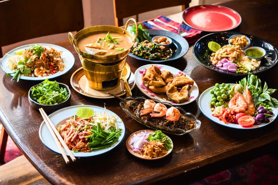 Local Thai food in Pattaya