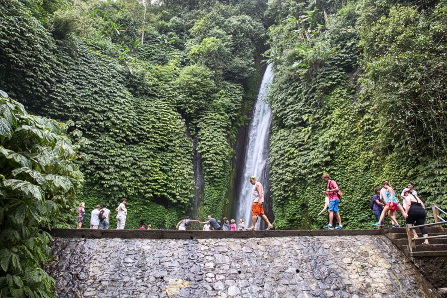 Munduk Waterfall in North Bali
