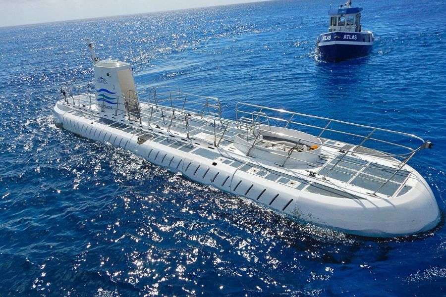 Submarine in Malé, Maldives