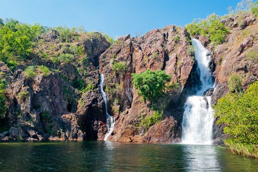 Wangi Falls in Litchfield National Park near Darwin