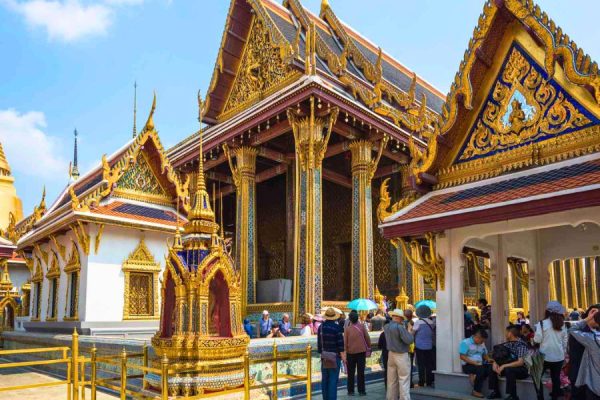 Wat Phra Kaew in Bangkok Thailand