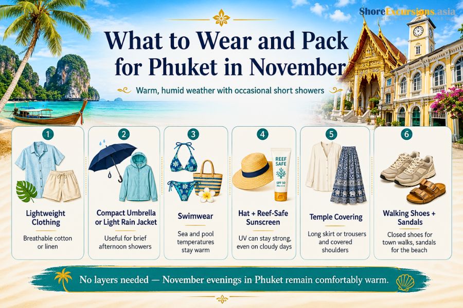 What to wear in Phuket in November