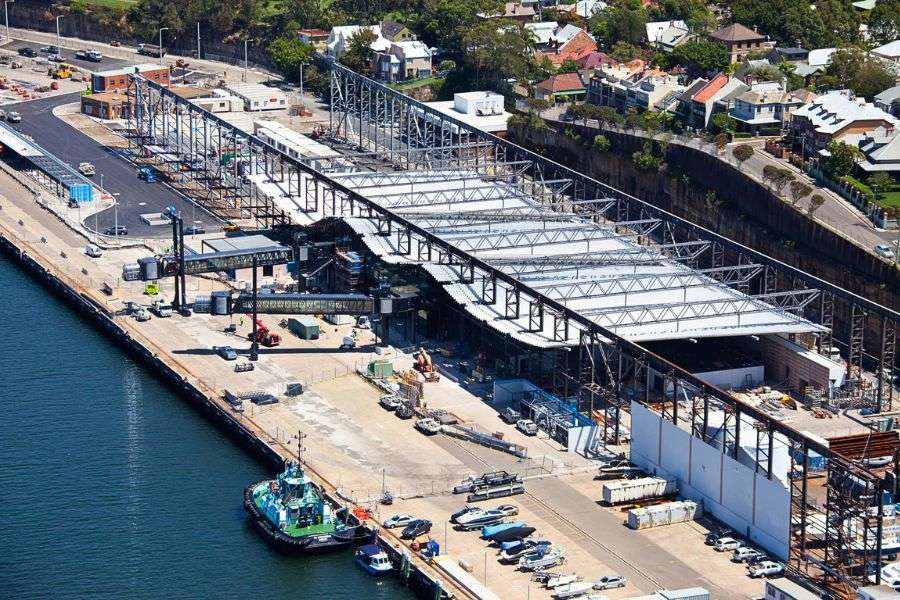 White Bay Cruise Terminal in Sydney