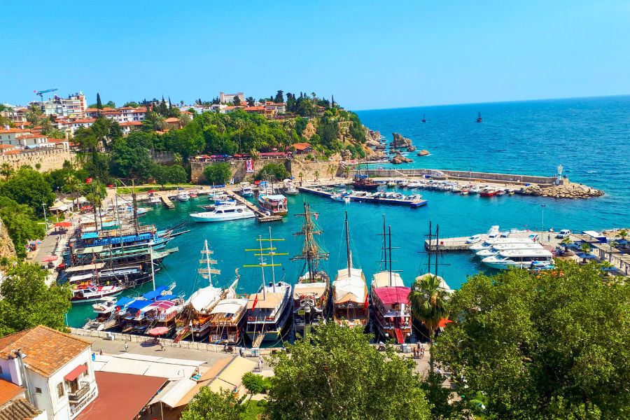 Antalya weather in December
