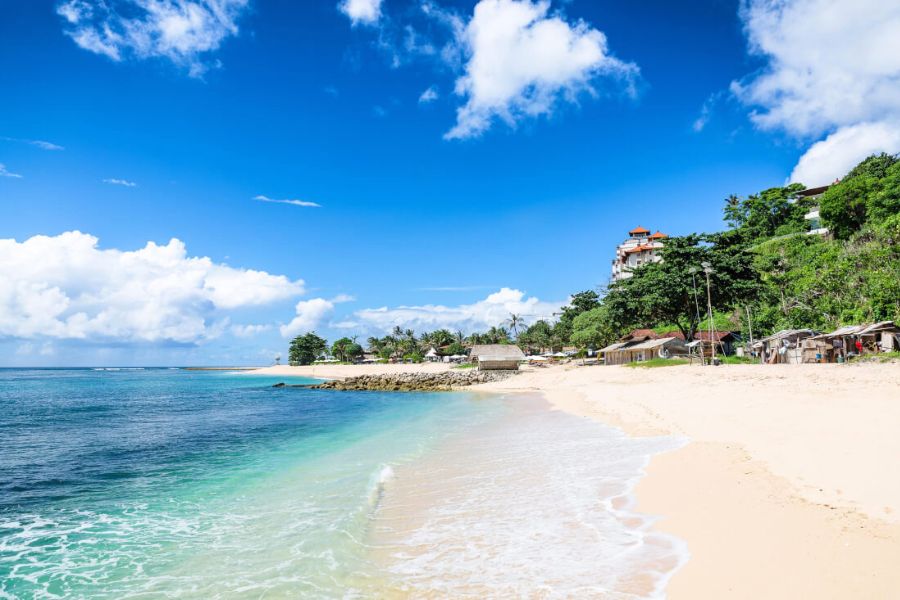 Bali beach in November