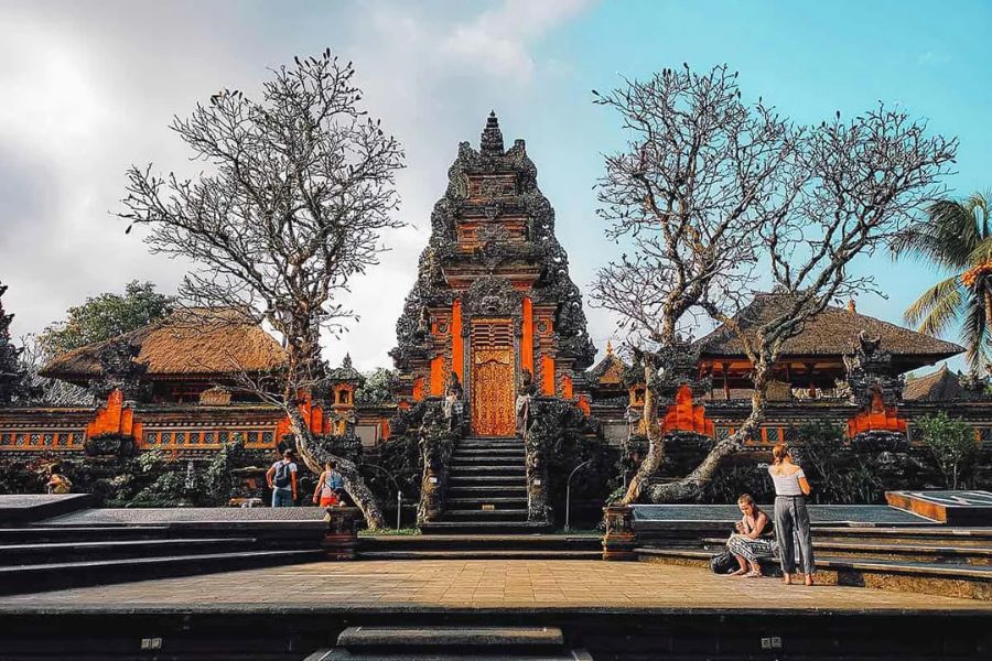 Balinese temple complex