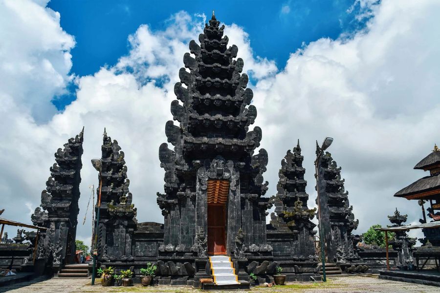 Balinese temple gate