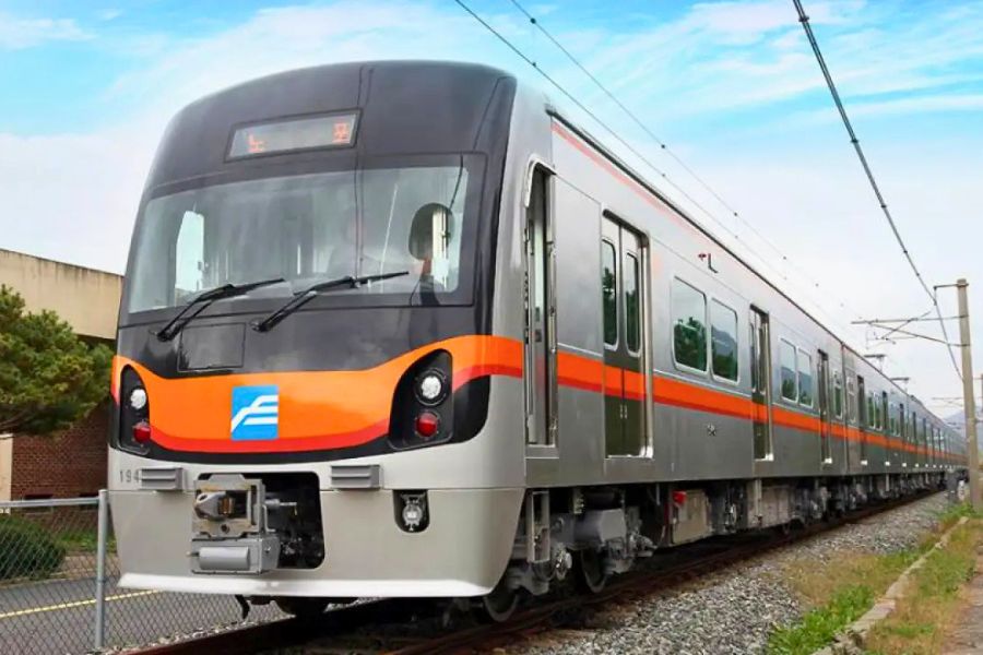 Busan Metro train