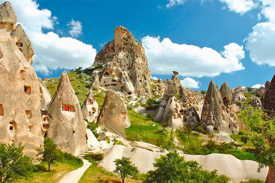 Cappadocia valleys in October