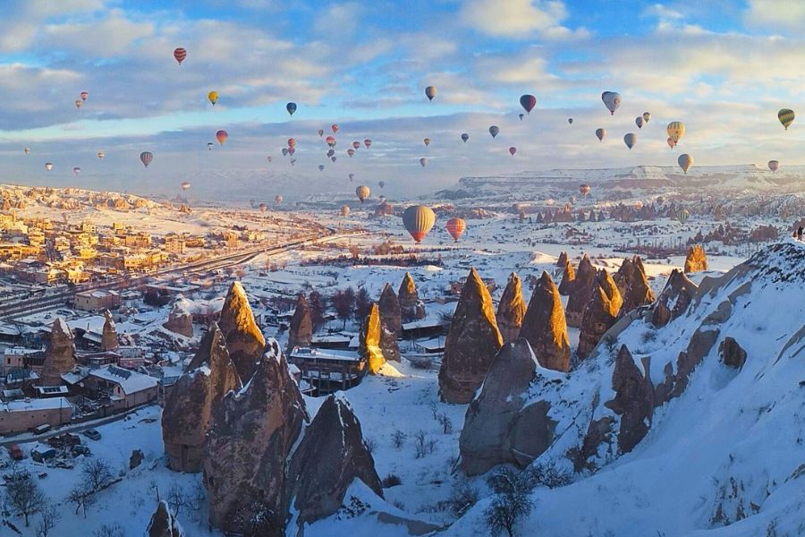 Cappadocia weather in December