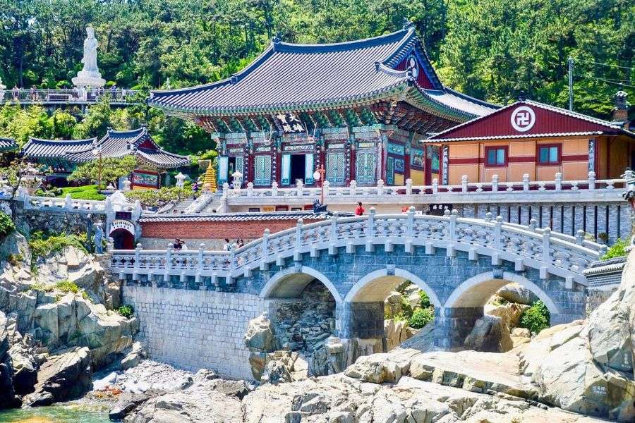 Haedong Yonggungsa Temple in Busan