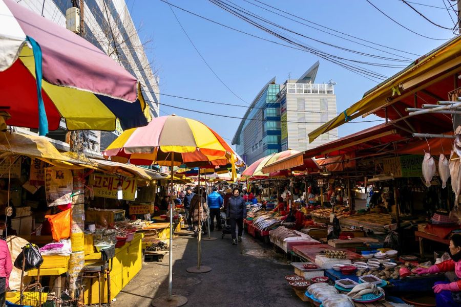 Jagalchi Market in Busan