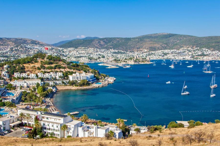 Marmaris coast in November
