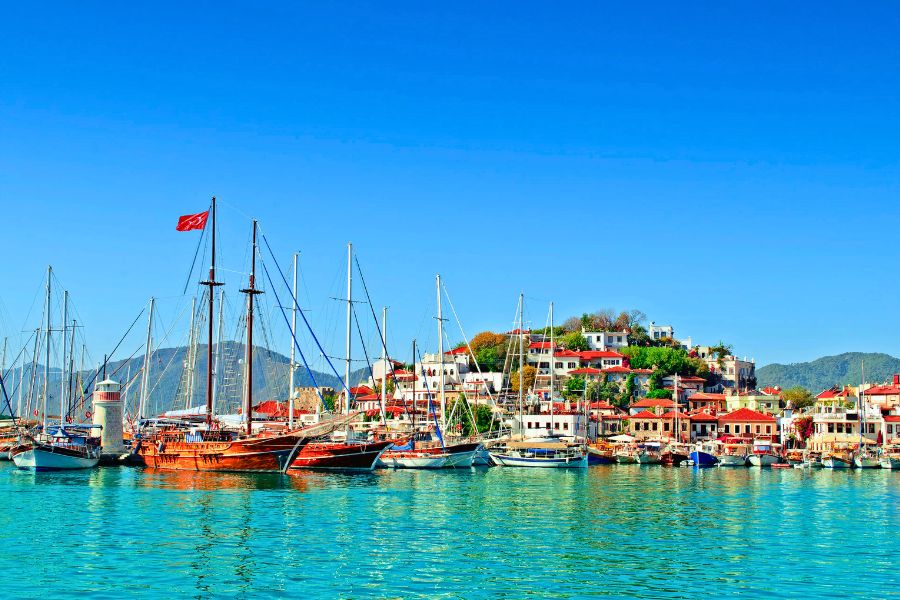 Marmaris weather in December