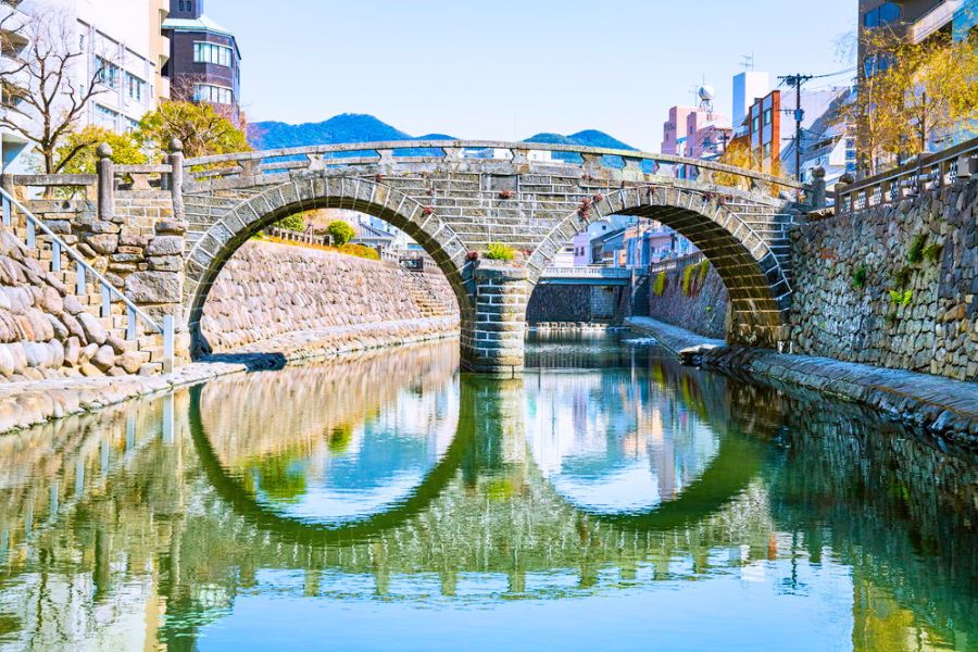 Megane Bridge Nagasaki
