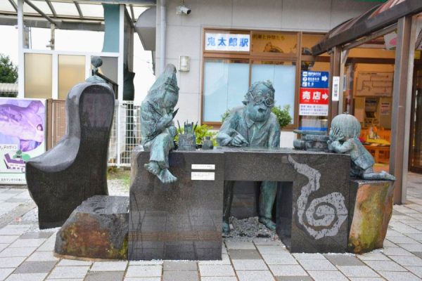 Mizuki Shigeru Road in Sakaiminato