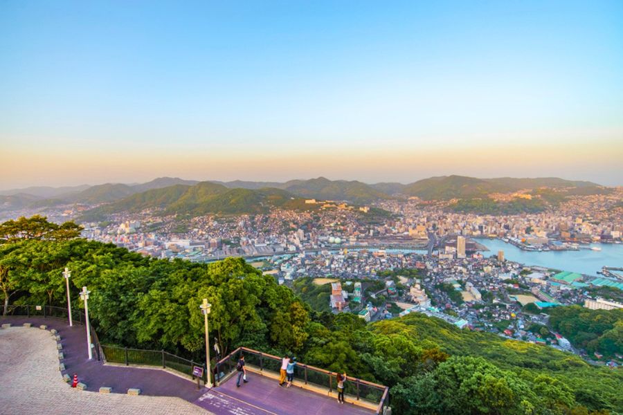 Mt Inasa Nagasaki view
