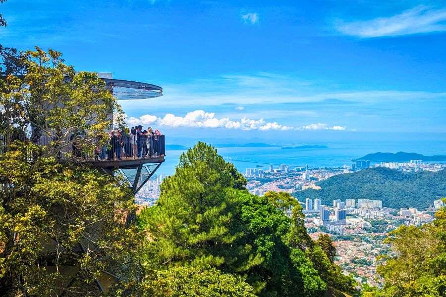 Penang Hill scenic view