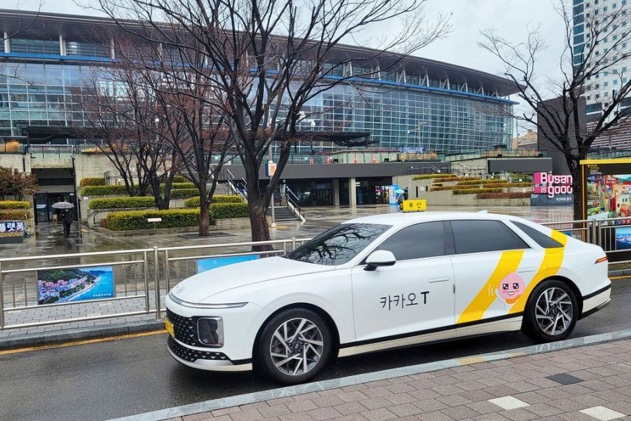 Taxi transportation in Busan