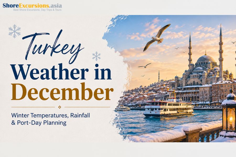 Turkey Weather in December - Winter Temperatures, Rainfall & Port-Day Planning