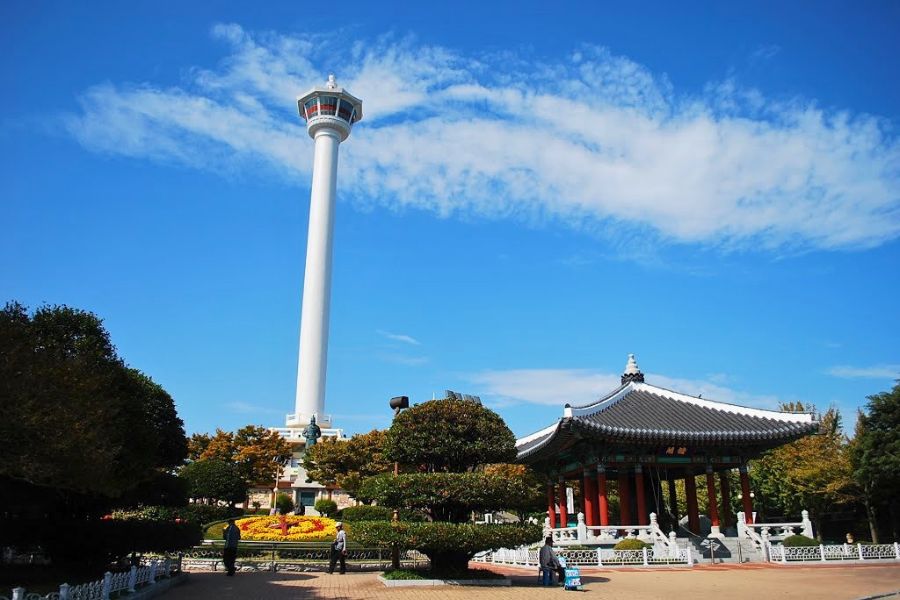 Yongdusan Park and Busan Tower