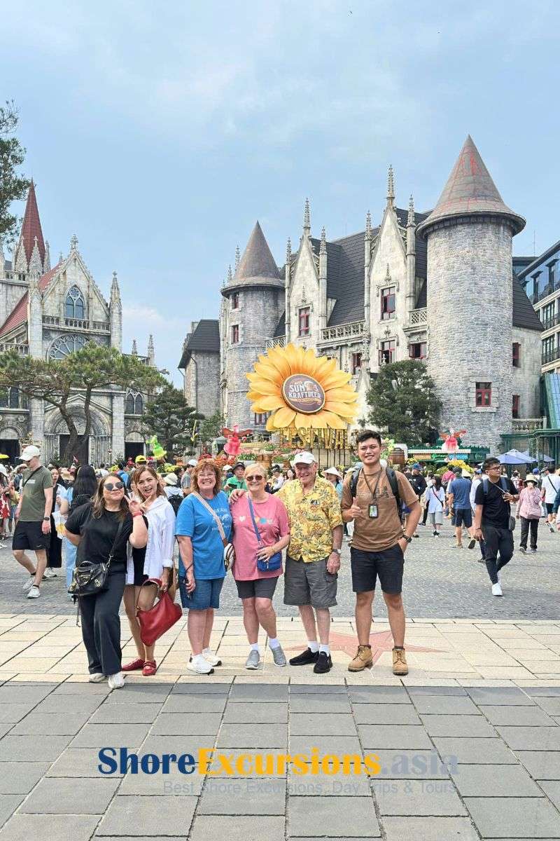 Ba Na Hills during Da Nang shore excursions